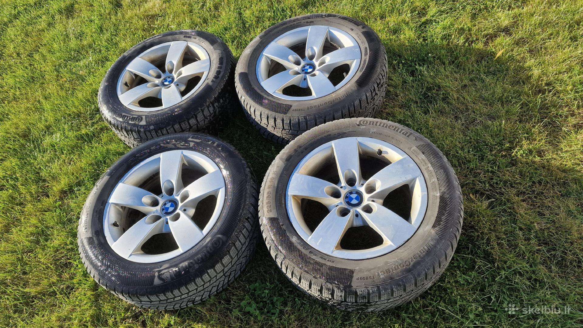 Bmw ratlankiai (Style242) su žieminėmis padangomis