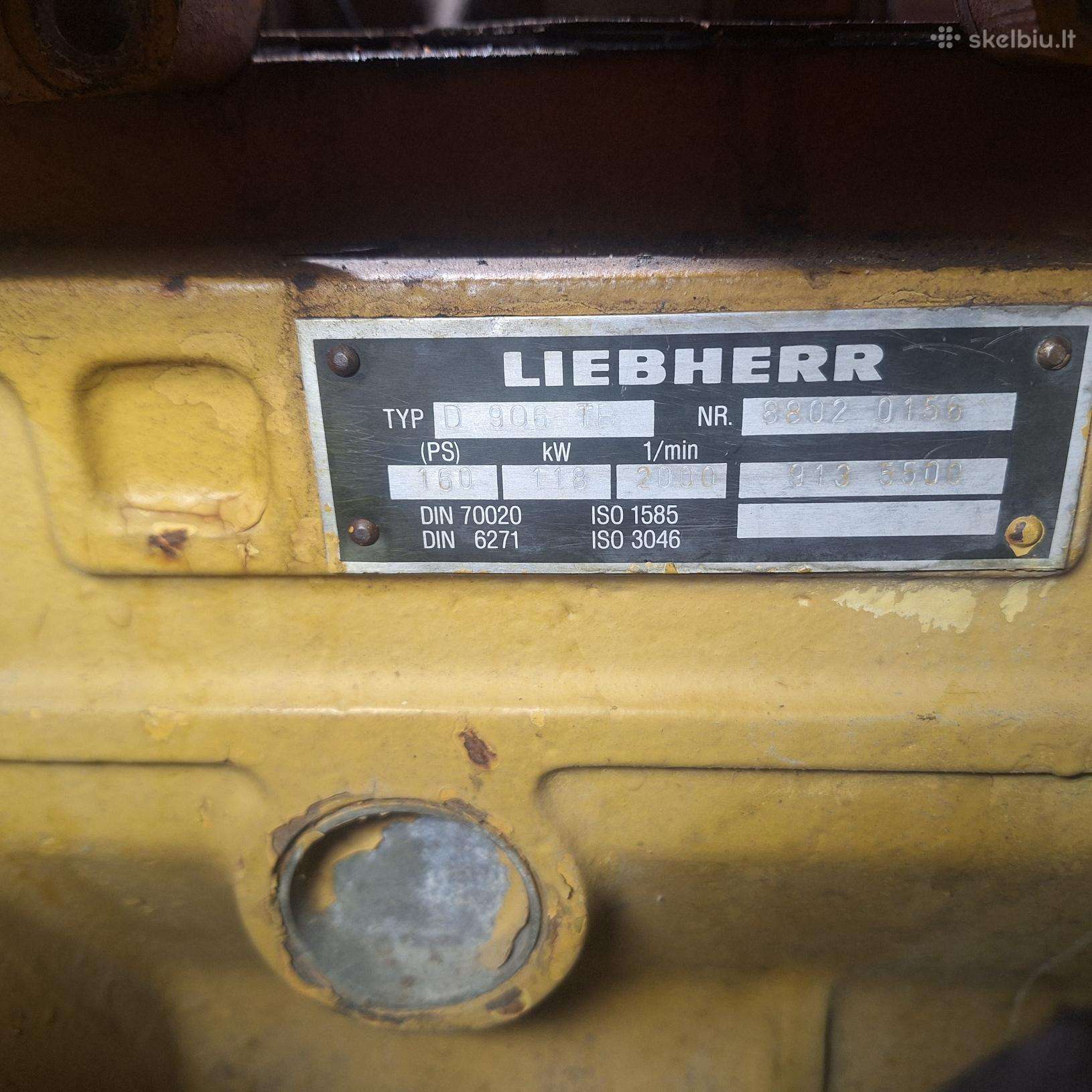 Liebherr, construction and road construction equipment