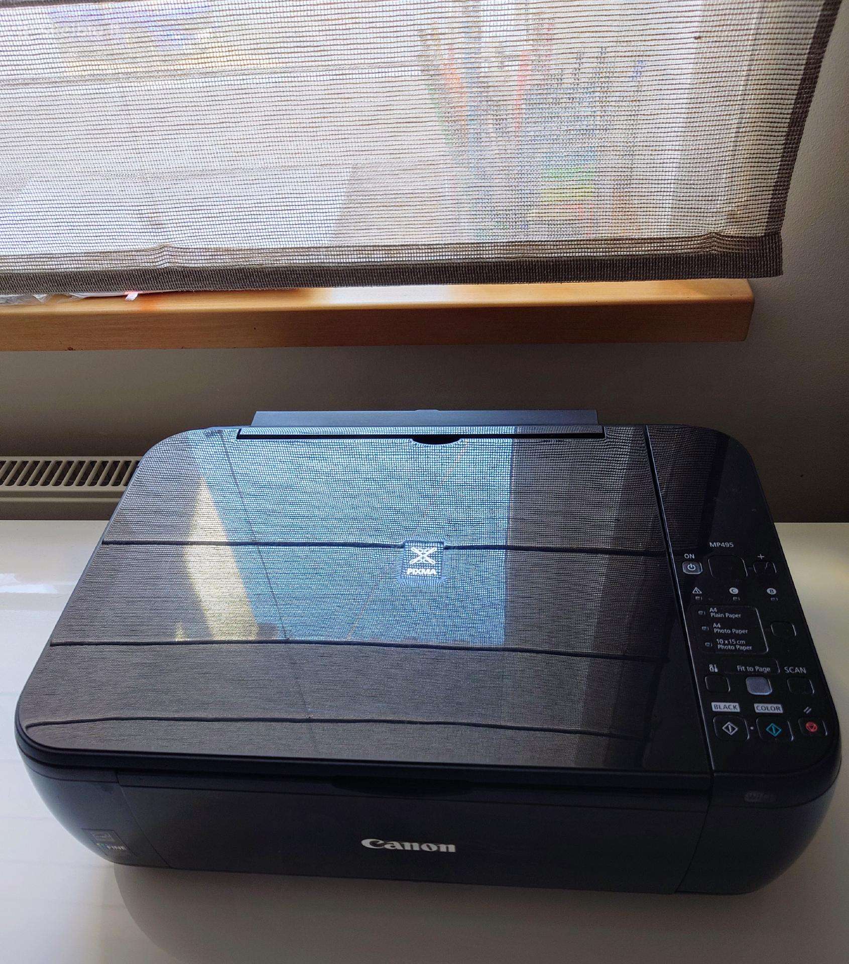 Canon pixma mp495 spauzdintuvas