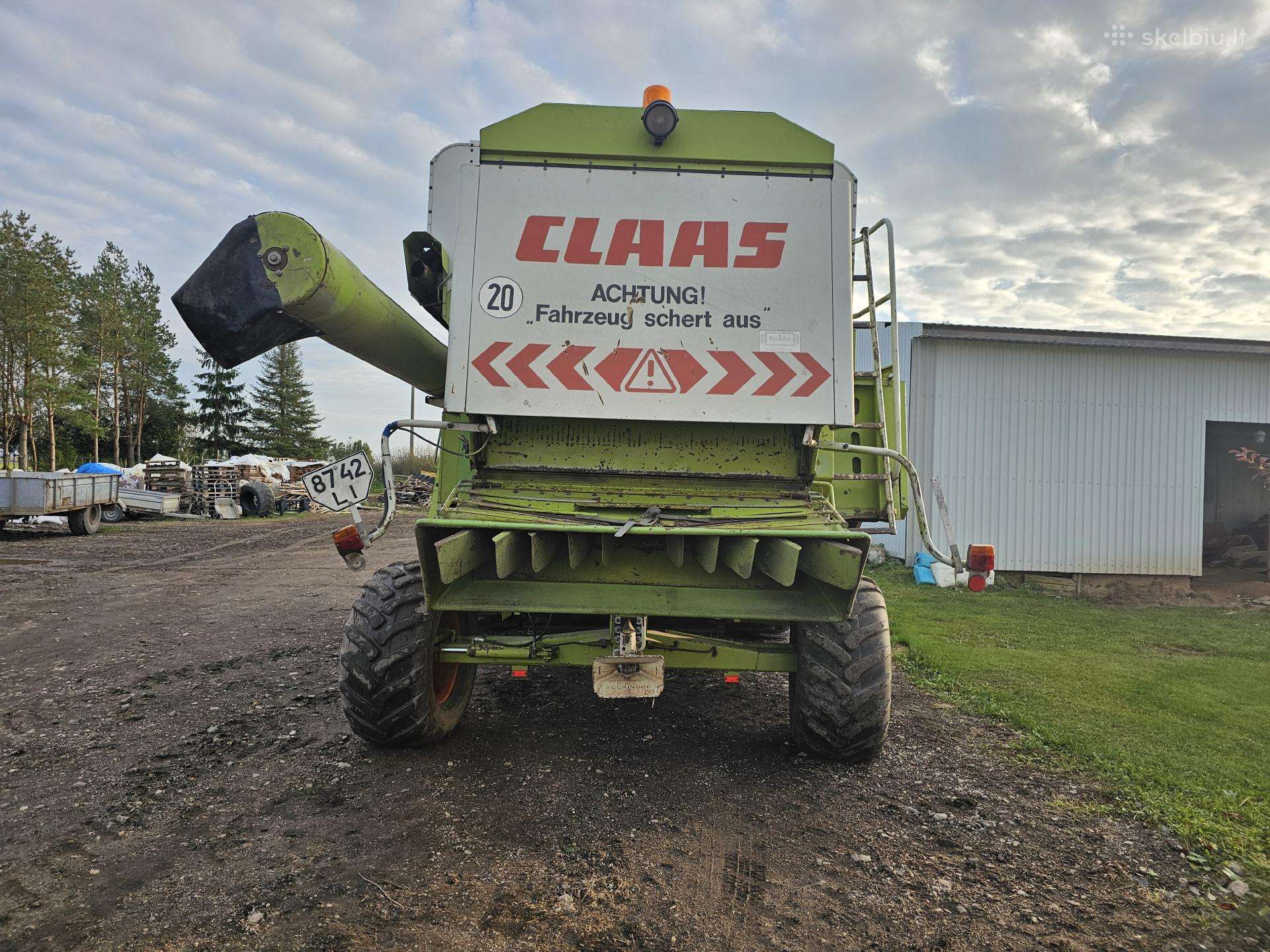 Claas 228, combine harvesters