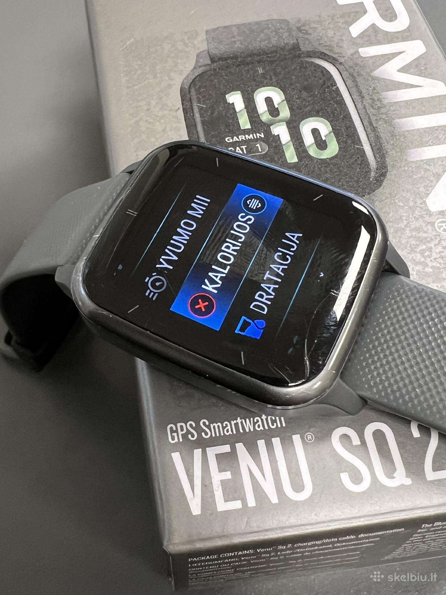 Garmin Venu Sq2 ir Garmin Gt komplektas