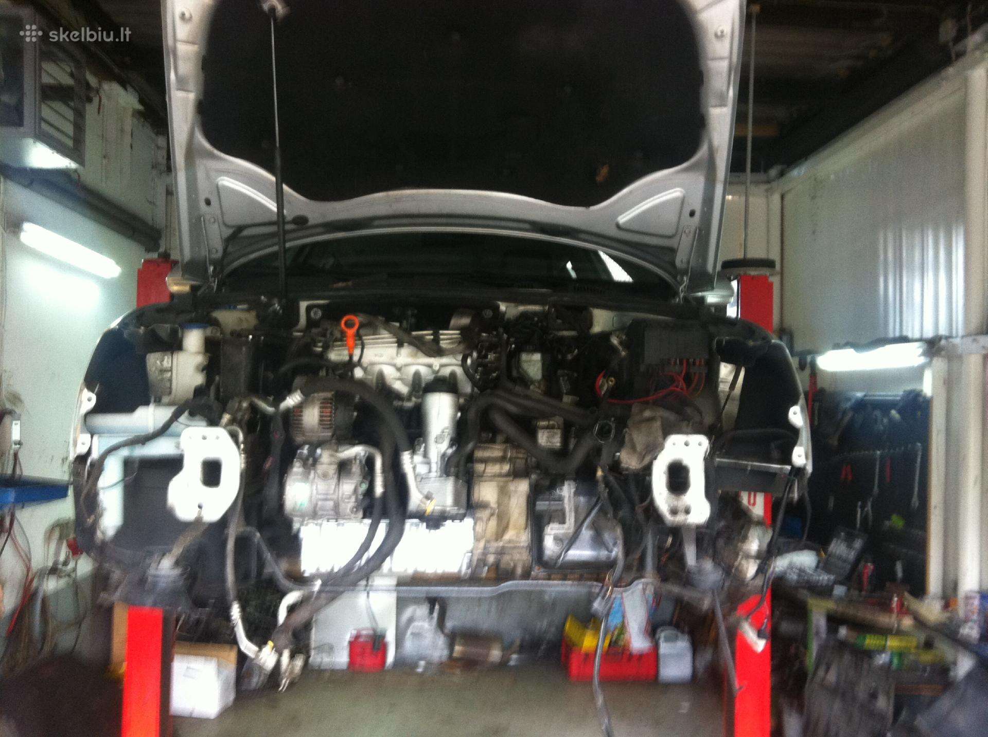 Automobilių variklių remonto darbai