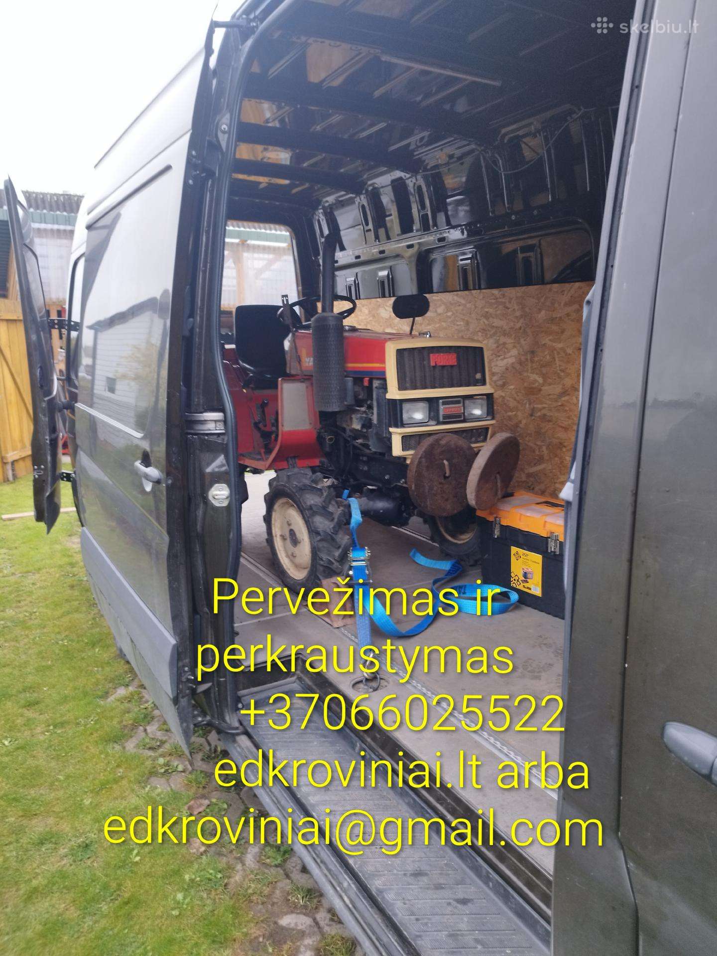 Edkroviniai - Krovinių pervežimas, perkraustymas