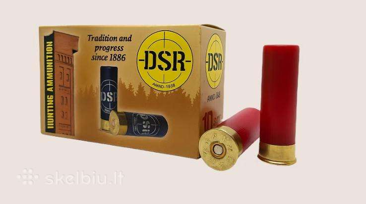 16 cal. Dsr 16/70 Sport šoviniai