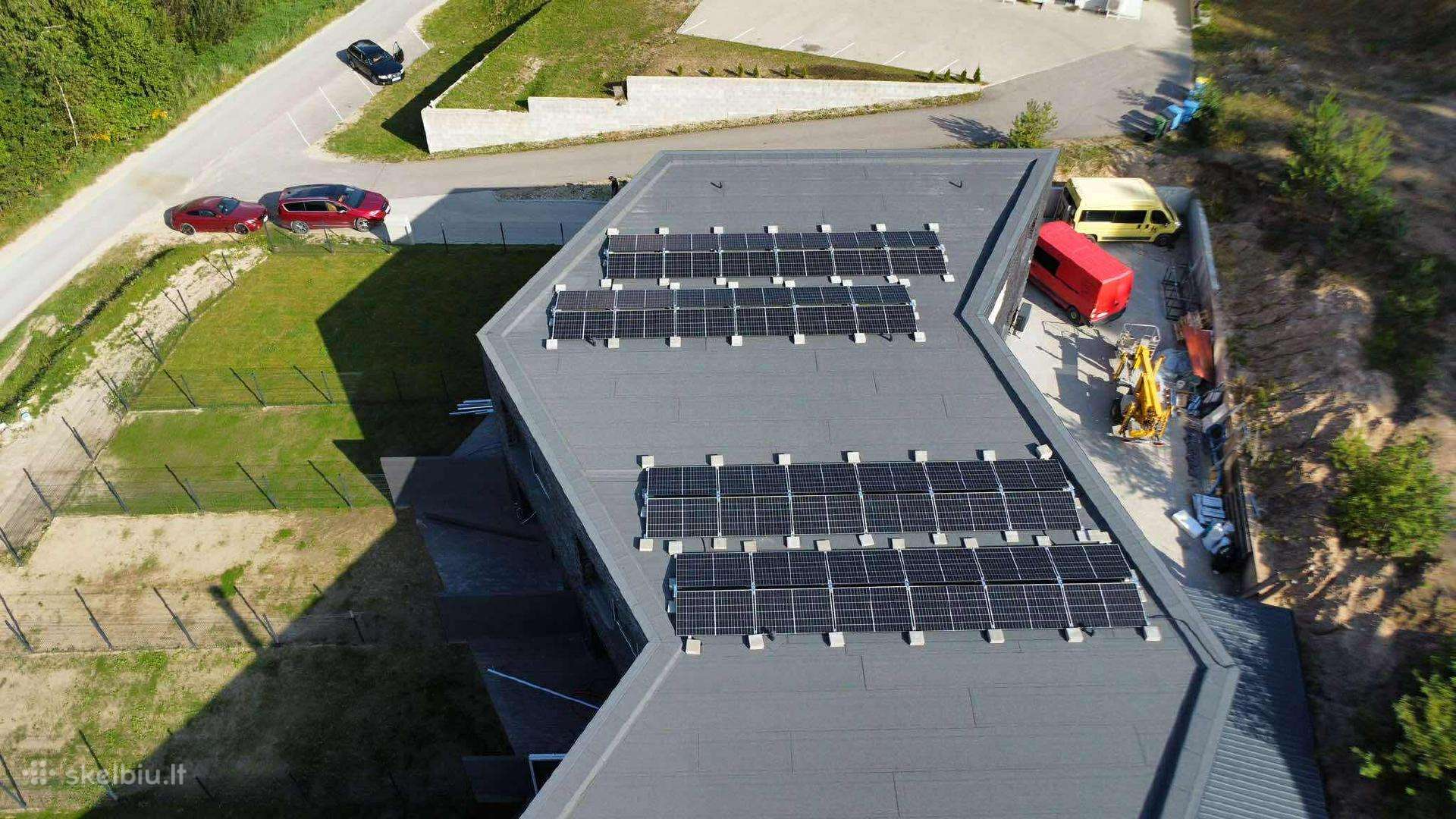 Saulės elektrinių montavimas visoje Lietuvoje