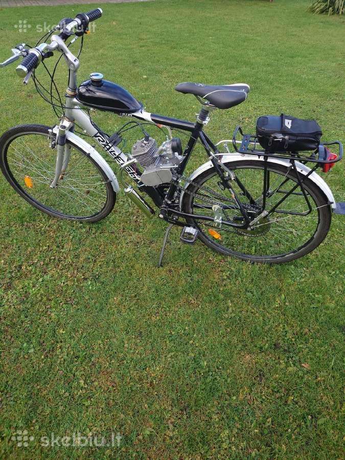 Dviratis su motoras 80cc 2t