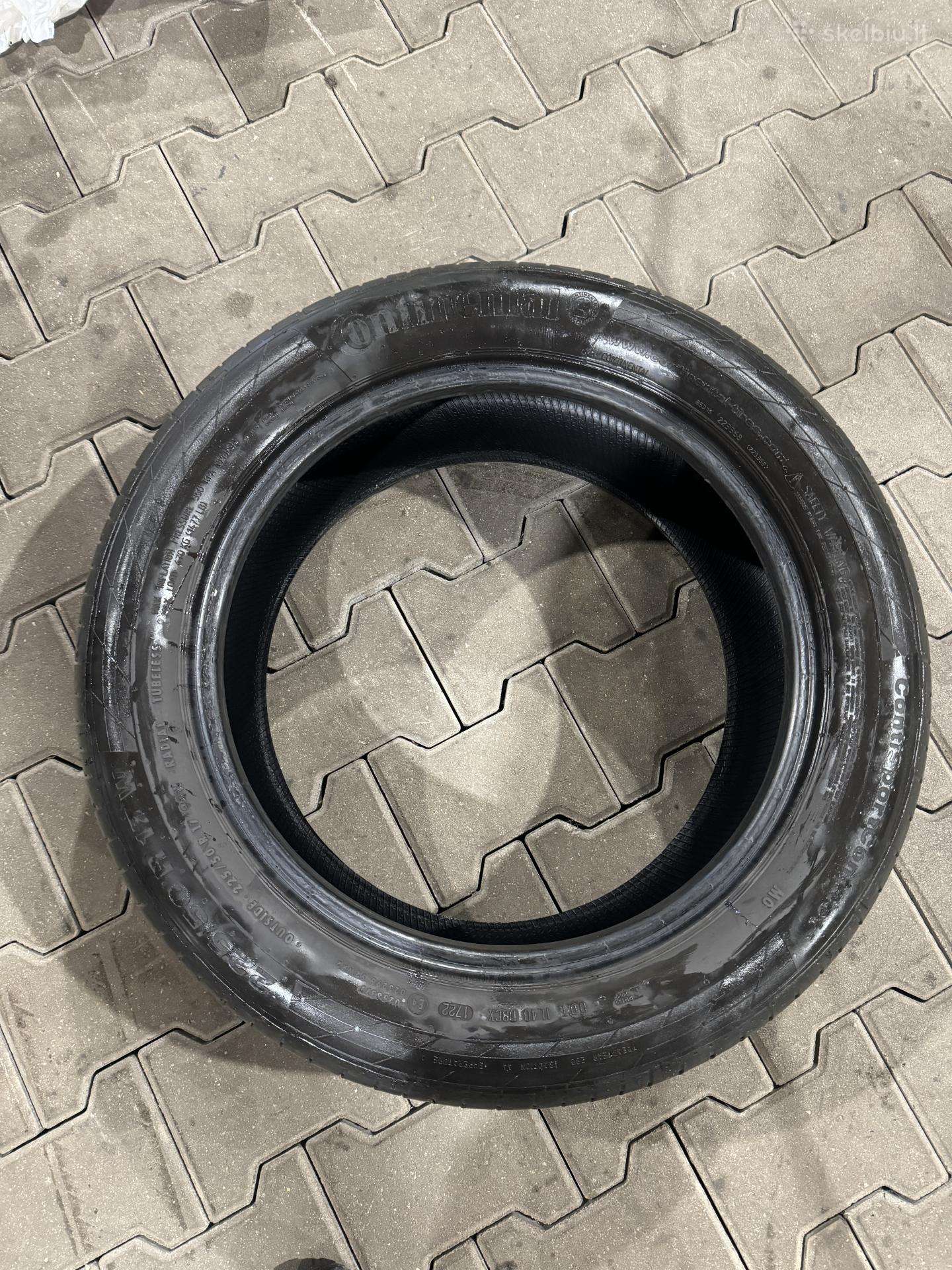 Continental, summer 225/50 R17