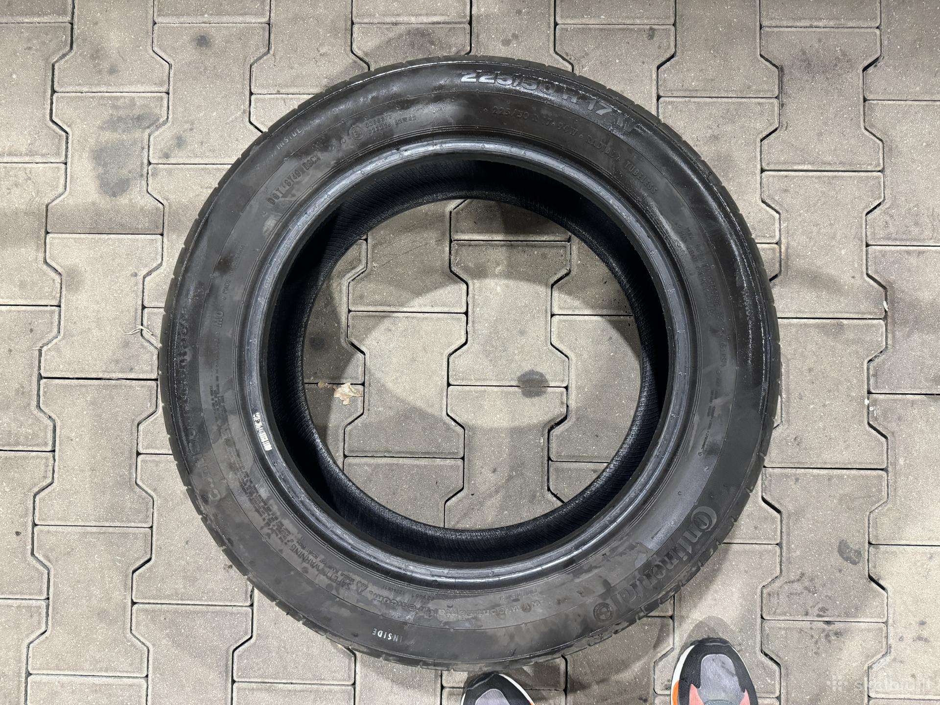 Continental, summer 225/50 R17