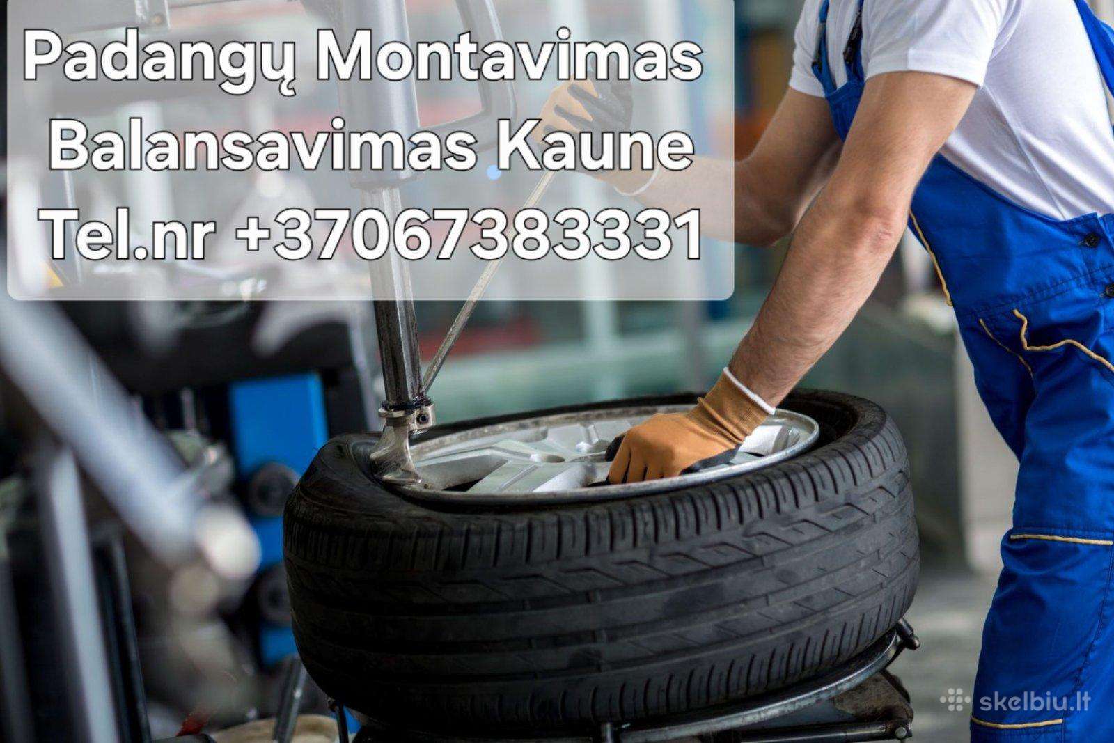 Ratų montavimasbalansavimas Kaune