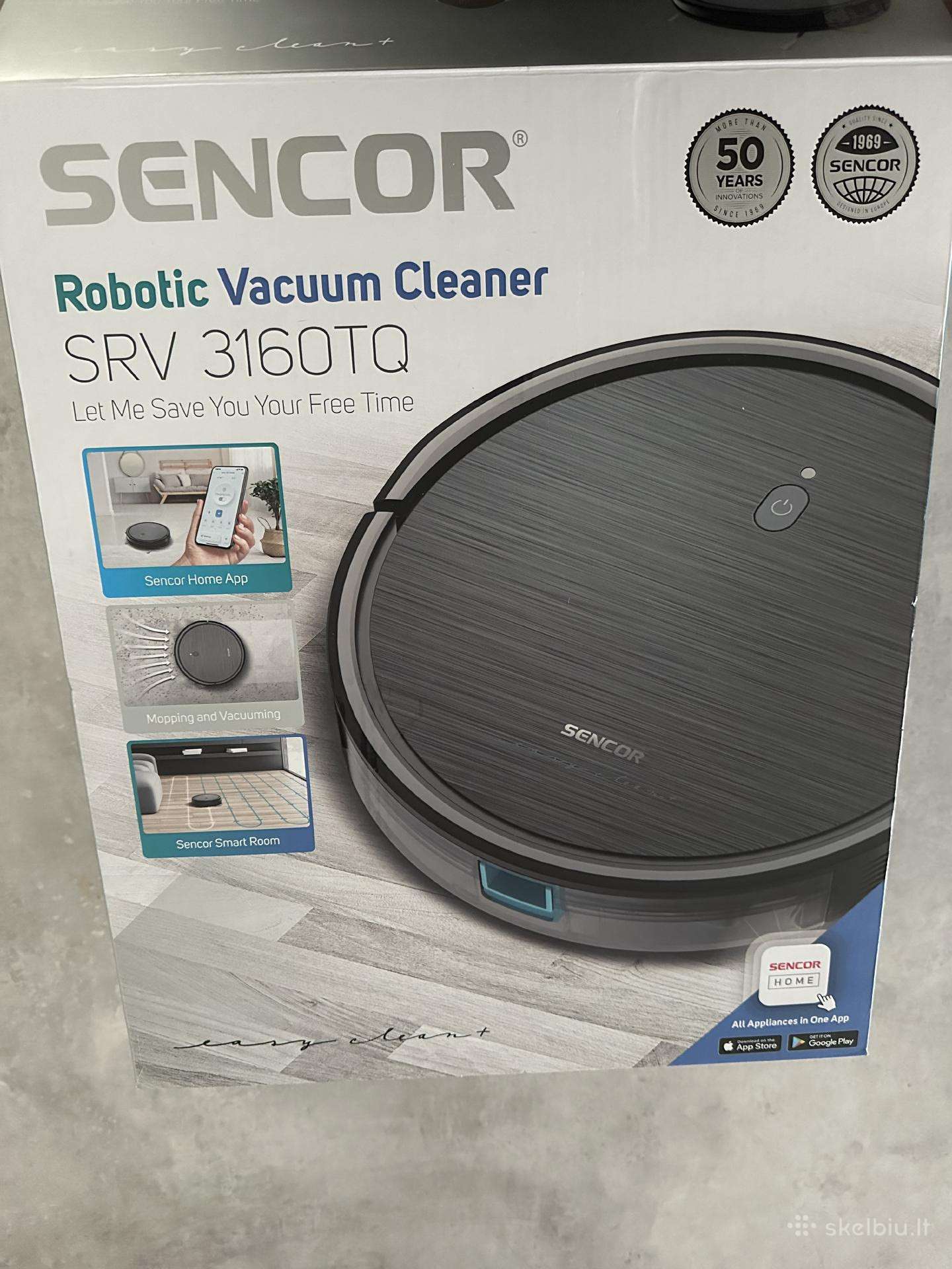 Robotas Dulkiu Siurblys Sencor Srv 3160tq