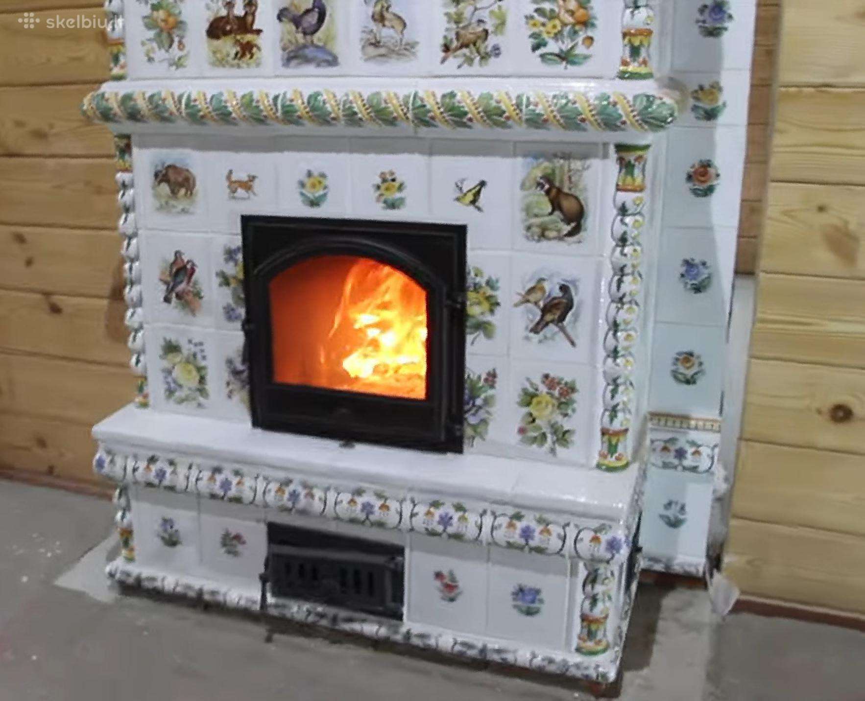 Židiniai, koklinės krosnys ir barbekiu kompleksai.