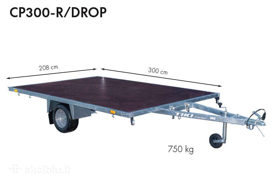 Tiki Treiler, passenger car trailers