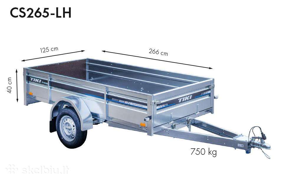 Tiki Treiler, passenger car trailers