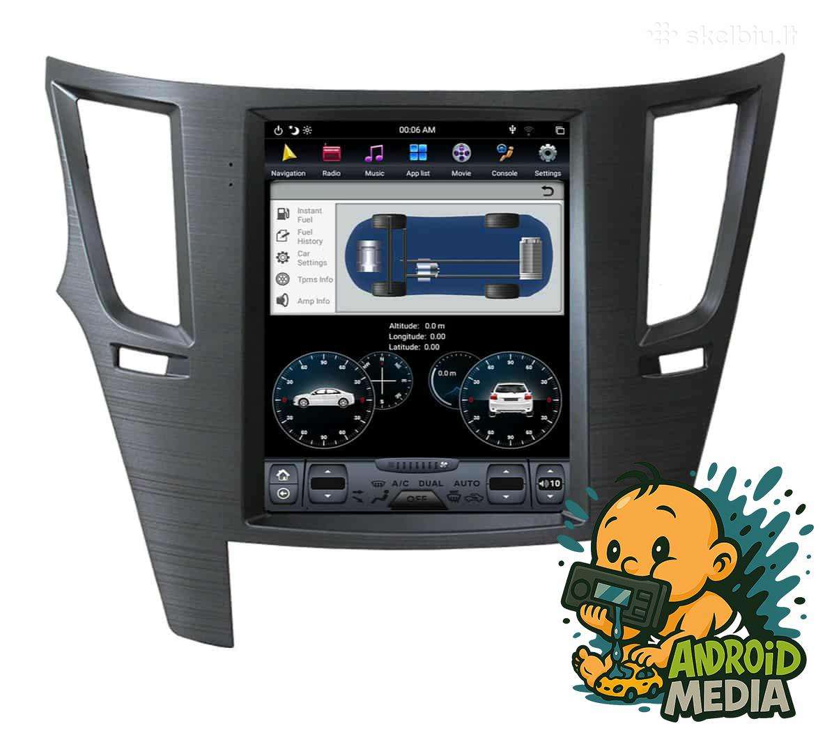 Subaru Outback Legacy multimedijos / multimedia