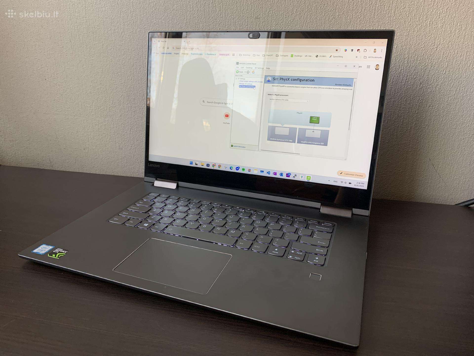 Lenovo Yoga 730 Gtx 1050