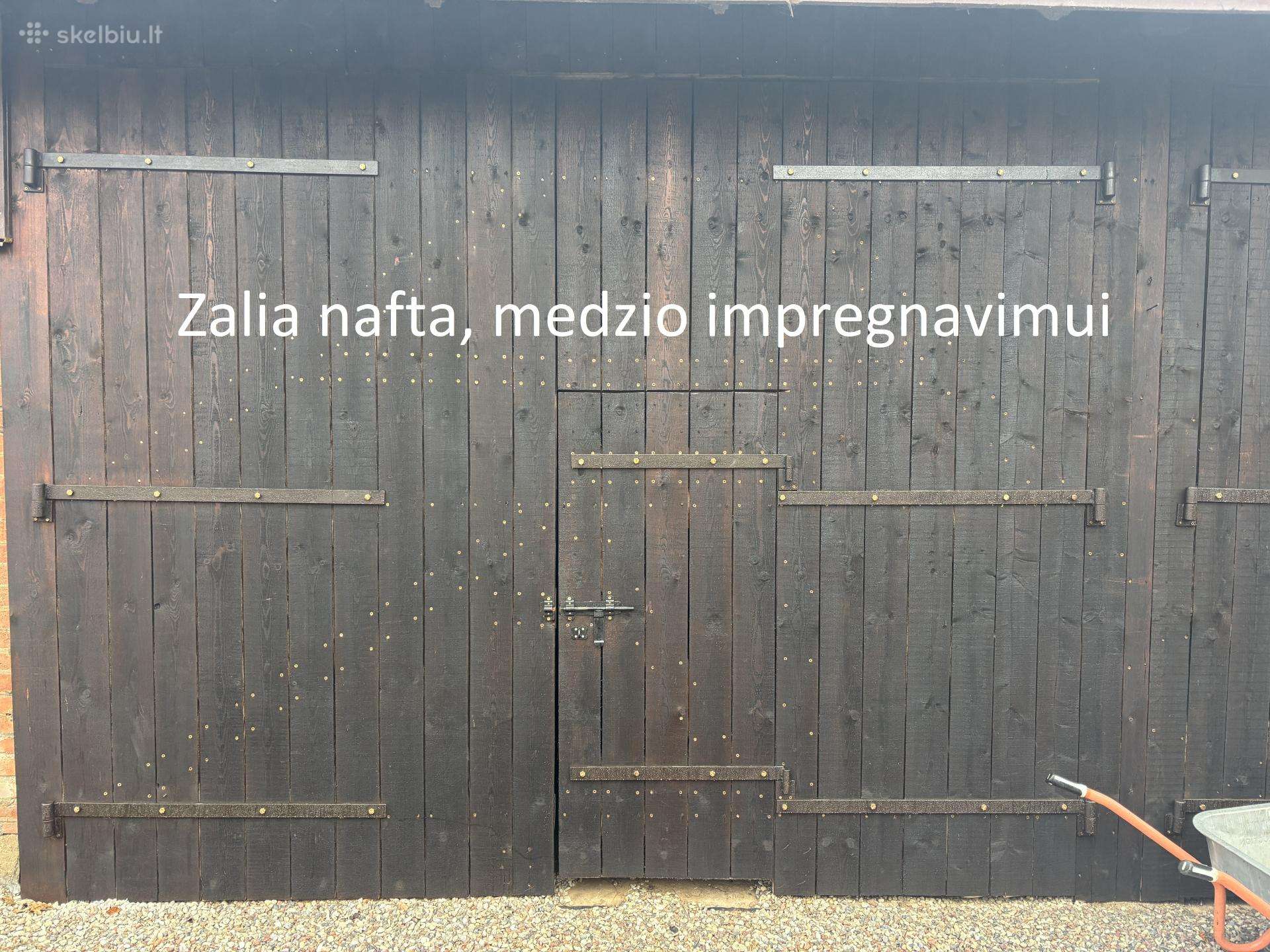 Zalia nafta, medzio impregnavimui