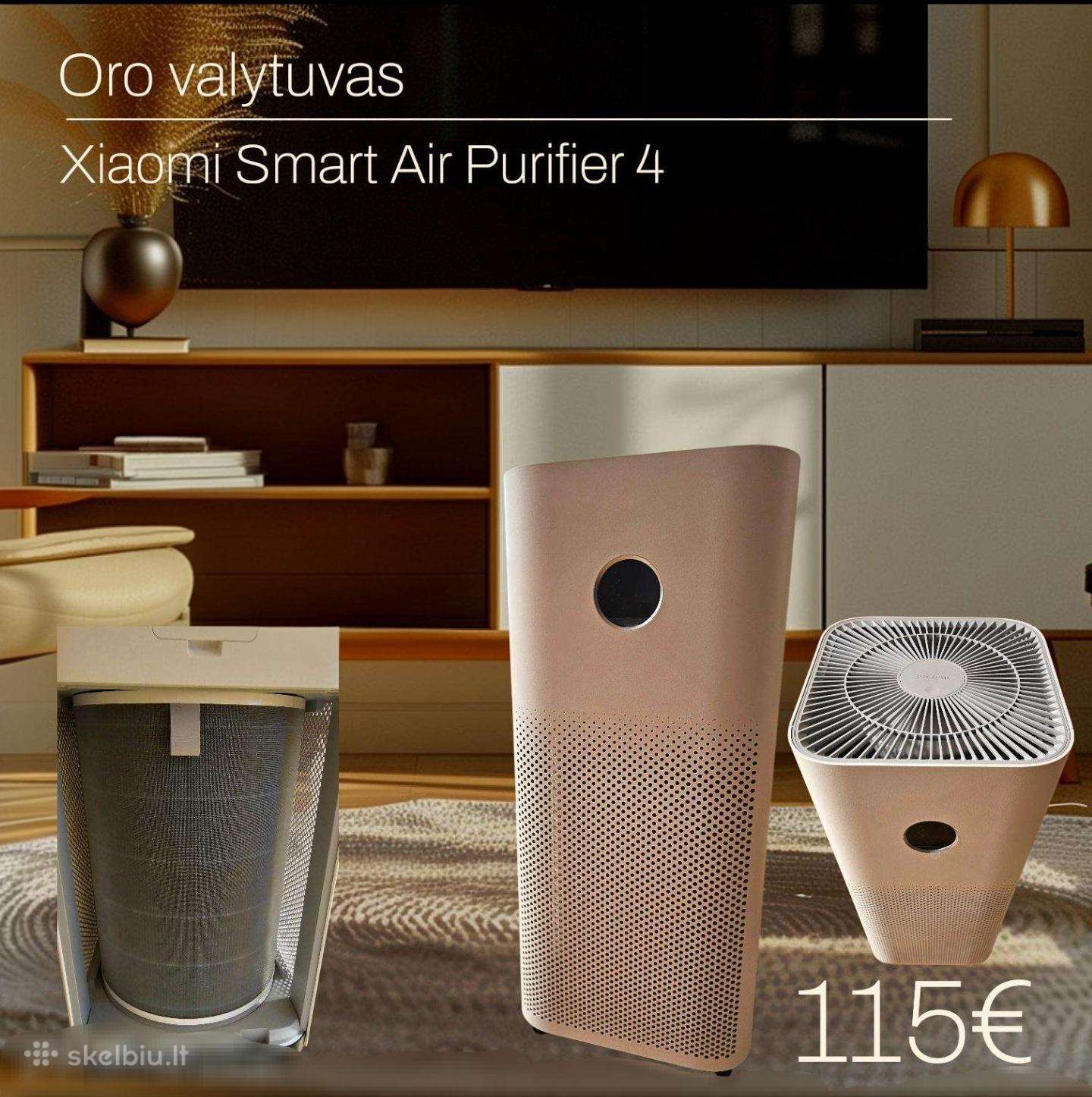 Oro valytuvas Xiaomi Smart Air Purifier 4
