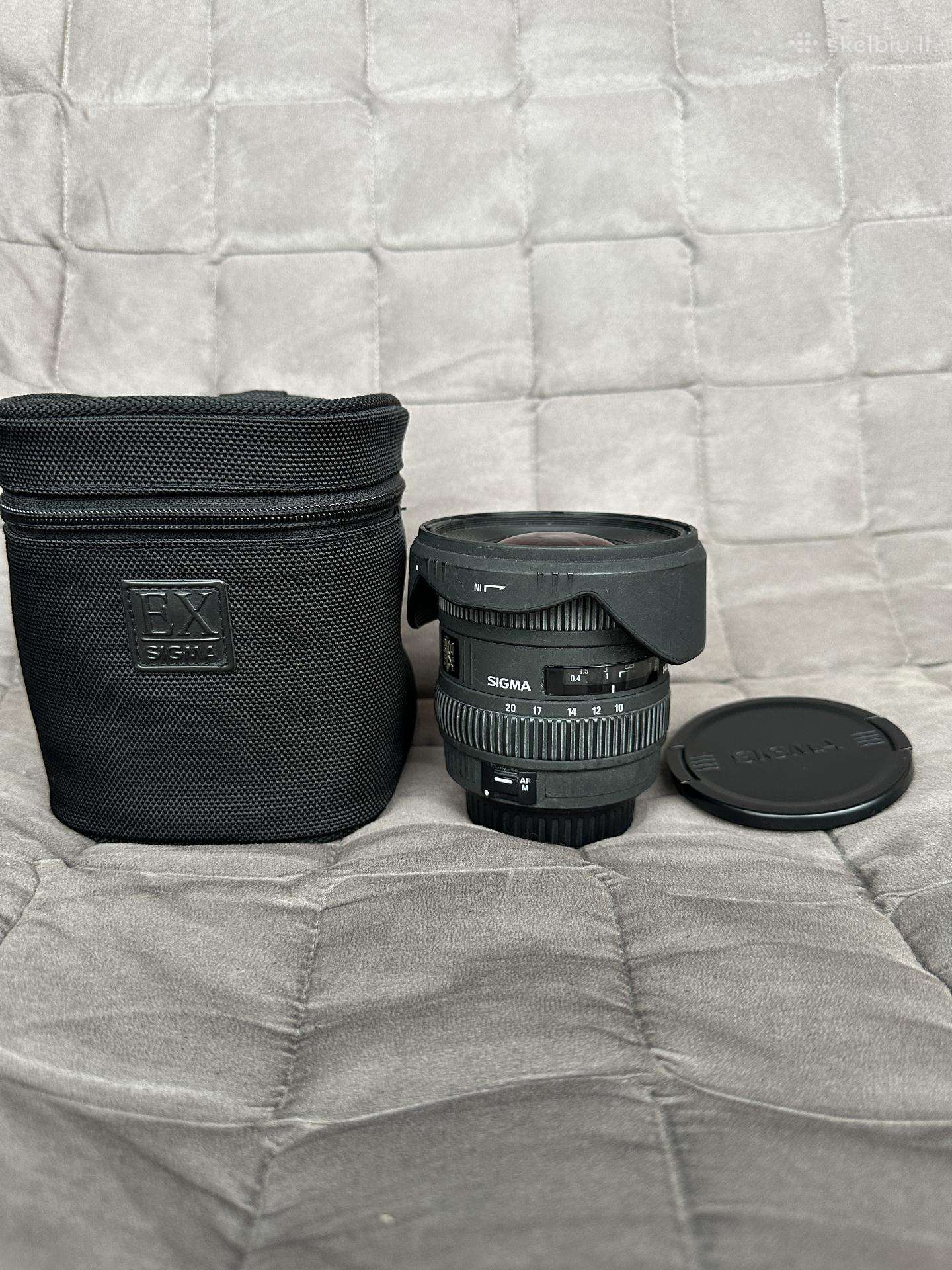 Sigma 10-20mm F4-5.6 Hsm Canon sistemai