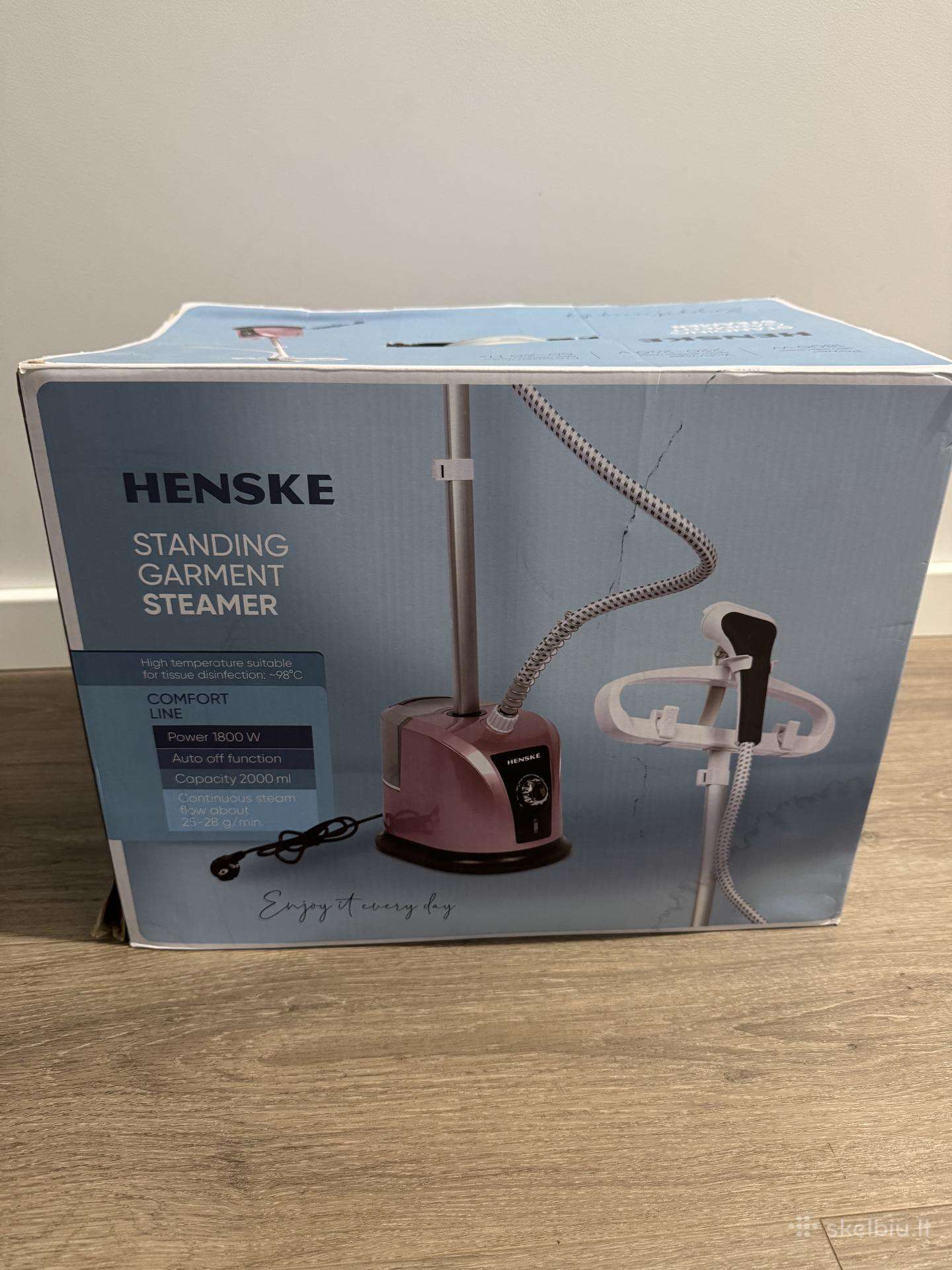 Stovimas drabužių garintuvas - Henske comfort line