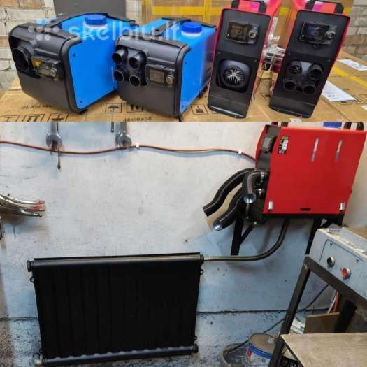 Dyzelinis šildytuvas - webasta, diesel heater