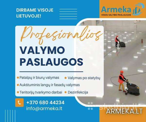 Spec. valymo darbų operatorius (-ė)