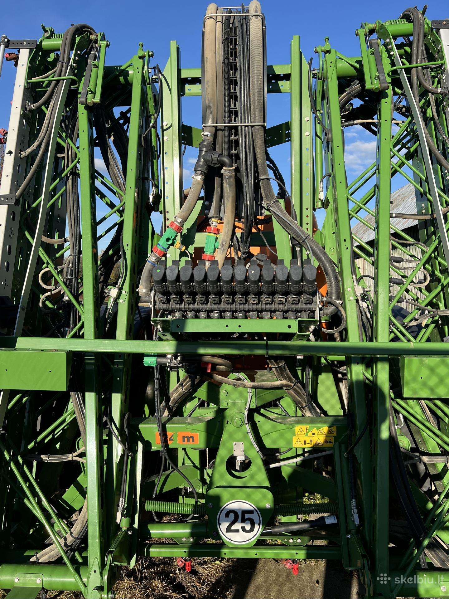 Amazone UG3000, purkštuvai
