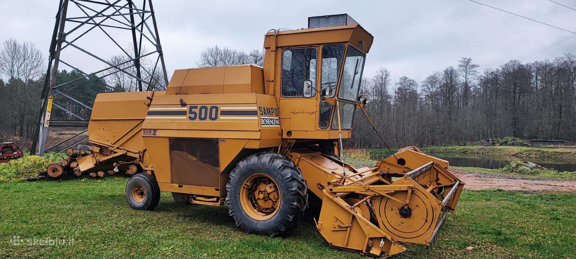 Sampo 600, комбайны