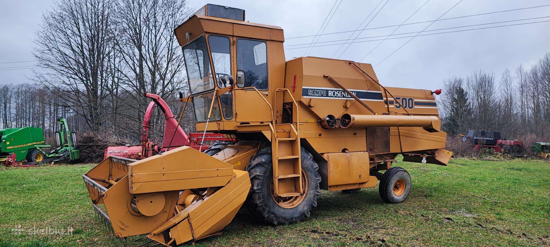 Sampo 600, комбайны