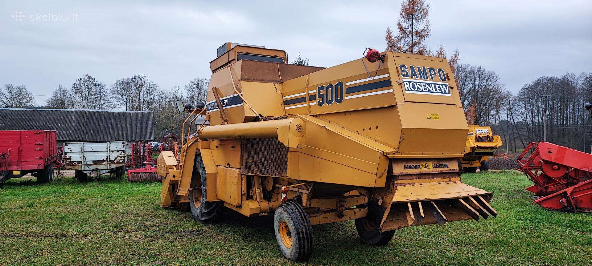 Sampo 600, комбайны