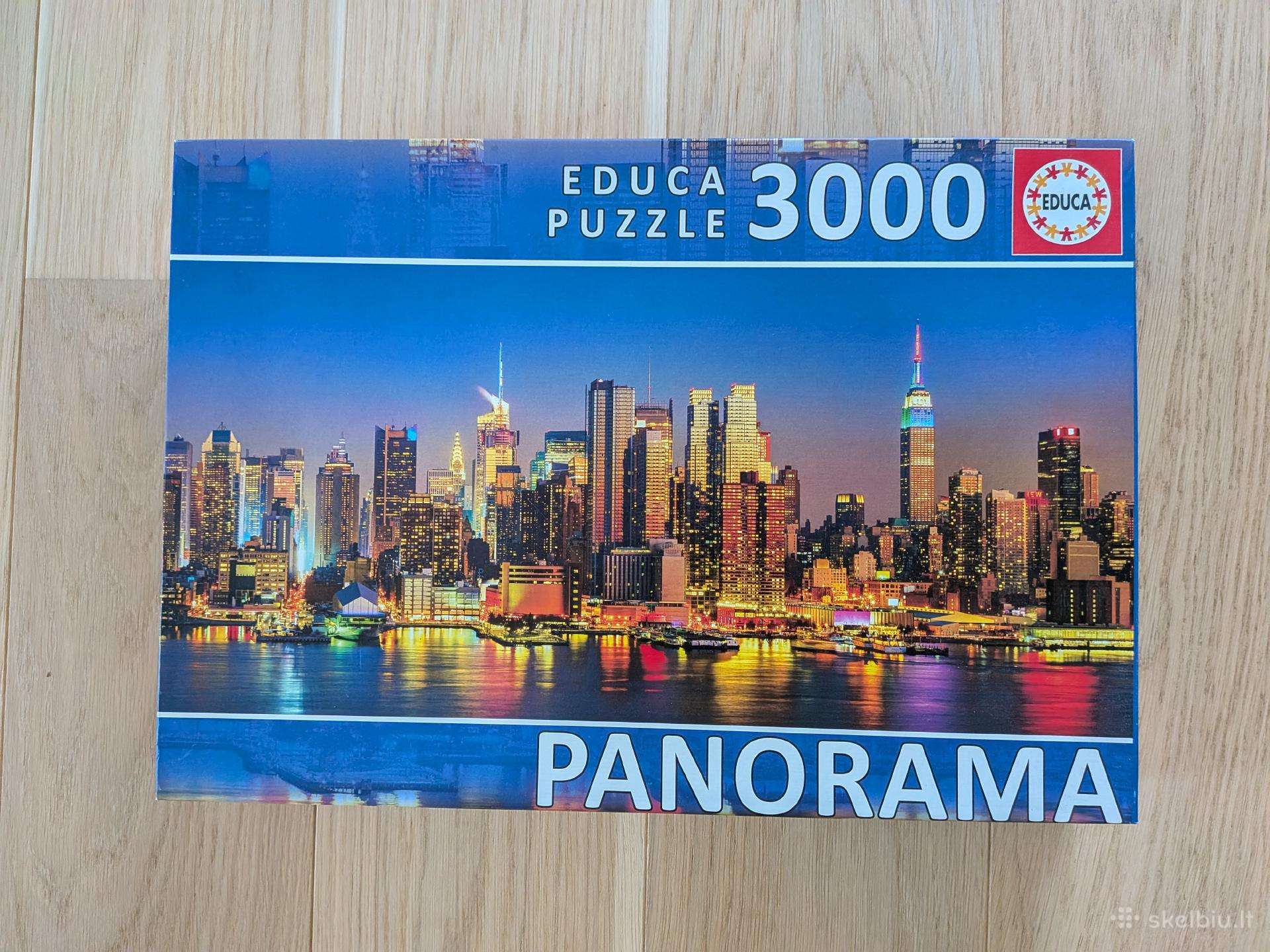 Educa Puzzle 3000 - New York Skyline (Panorama)