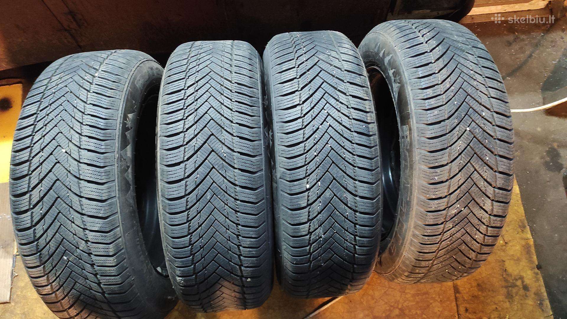 205/60 R16 padangos su VW skardiniais ratlankiais