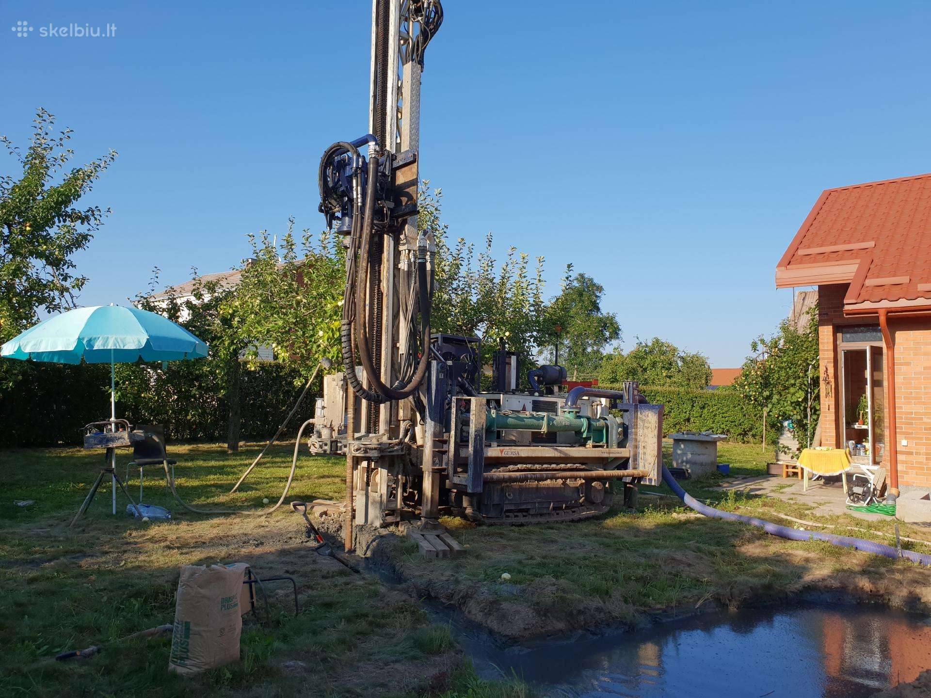 Vandens gręžiniai geoterminiai gręžiniai