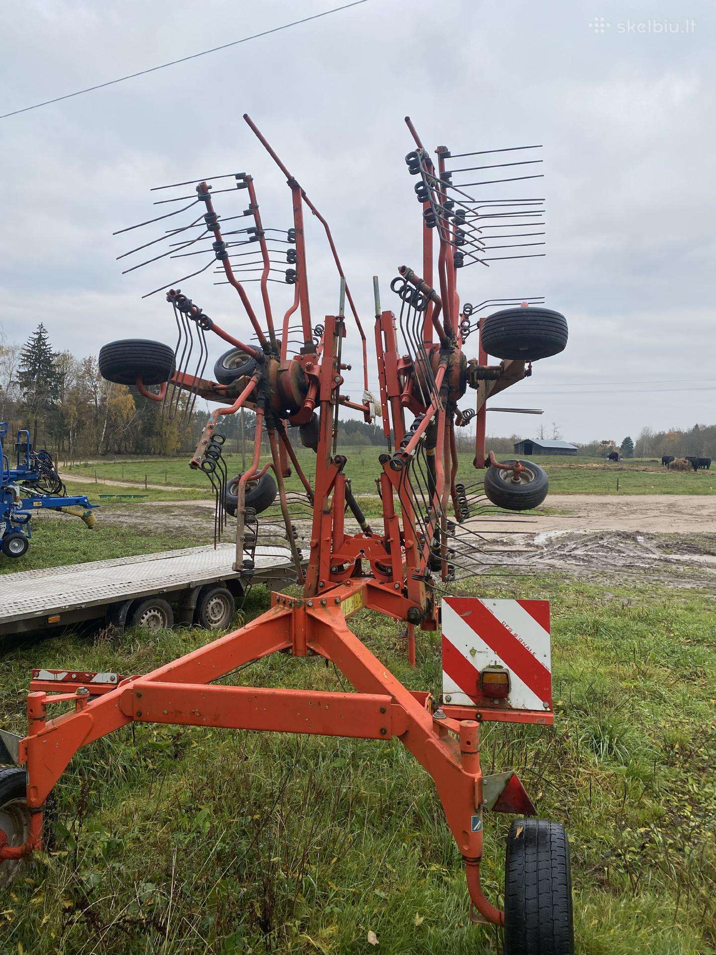 Kuhn GA 6501, grėbliai