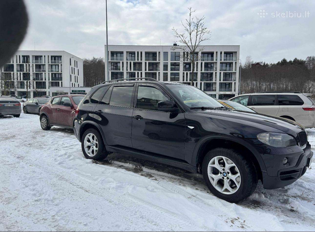 Bmw X5 E70 R18 255/55 Ratlankiai su Ž. Padangomis