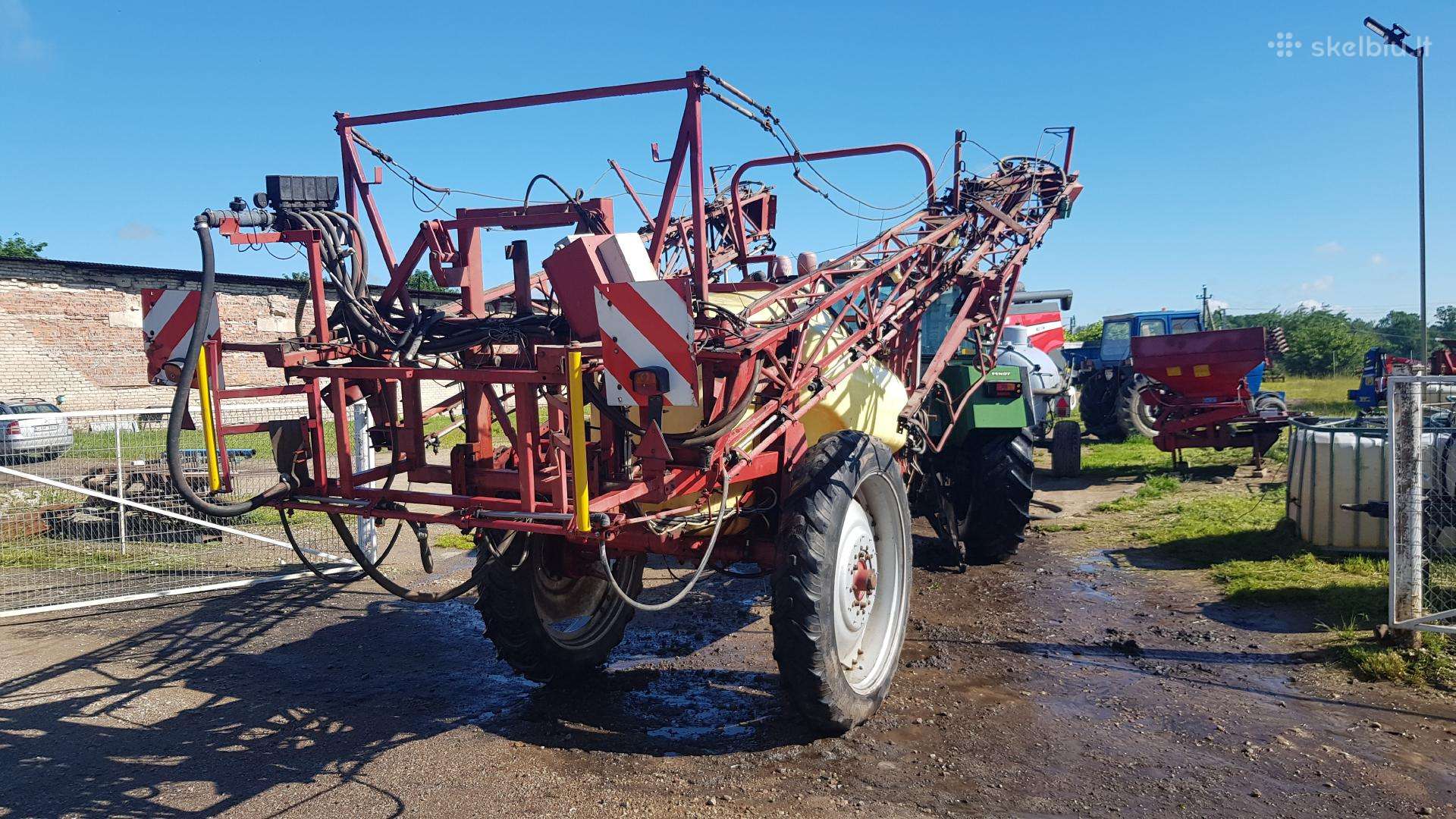 Hardi 2600, purkštuvai