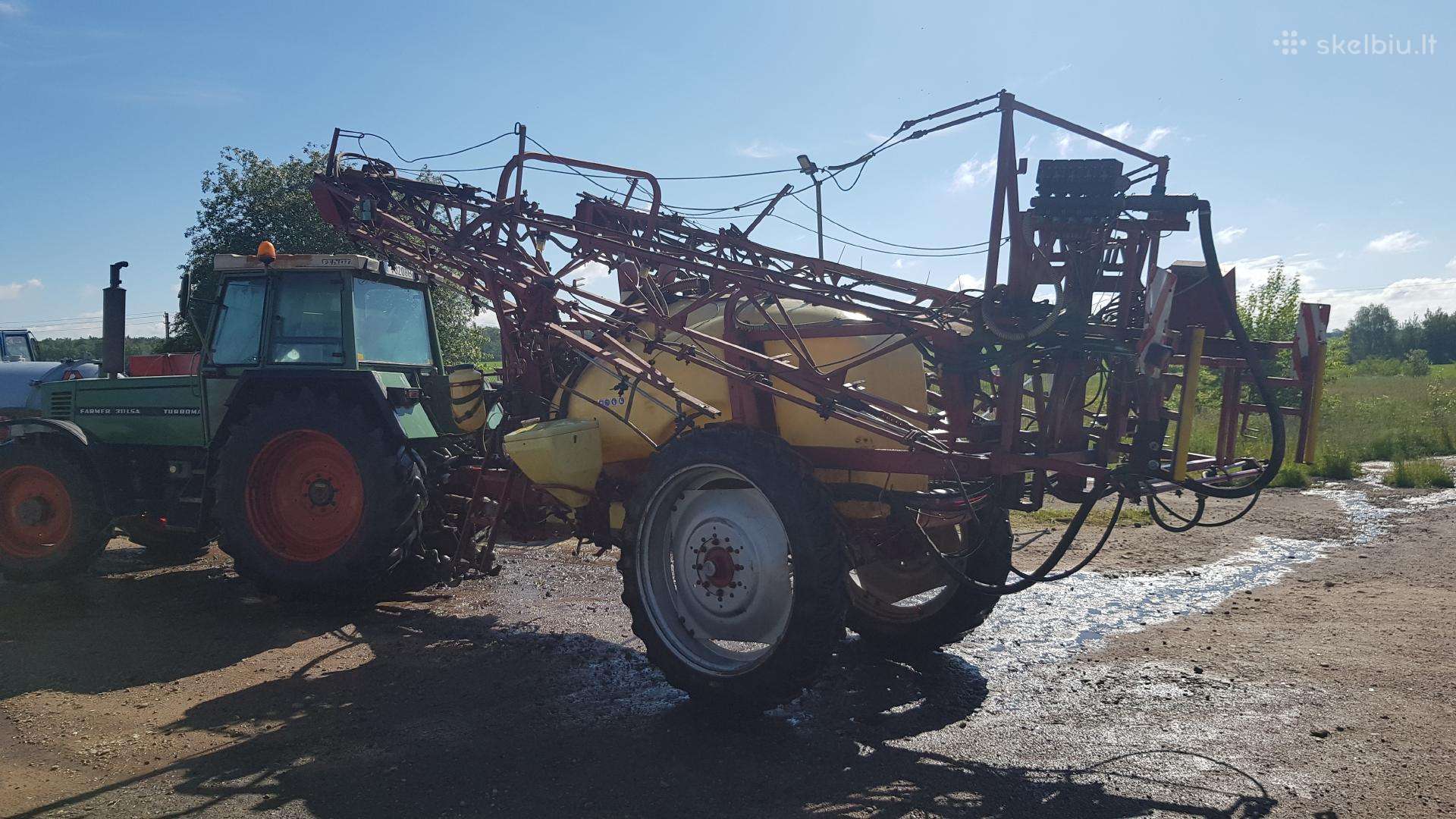 Hardi 2600, purkštuvai