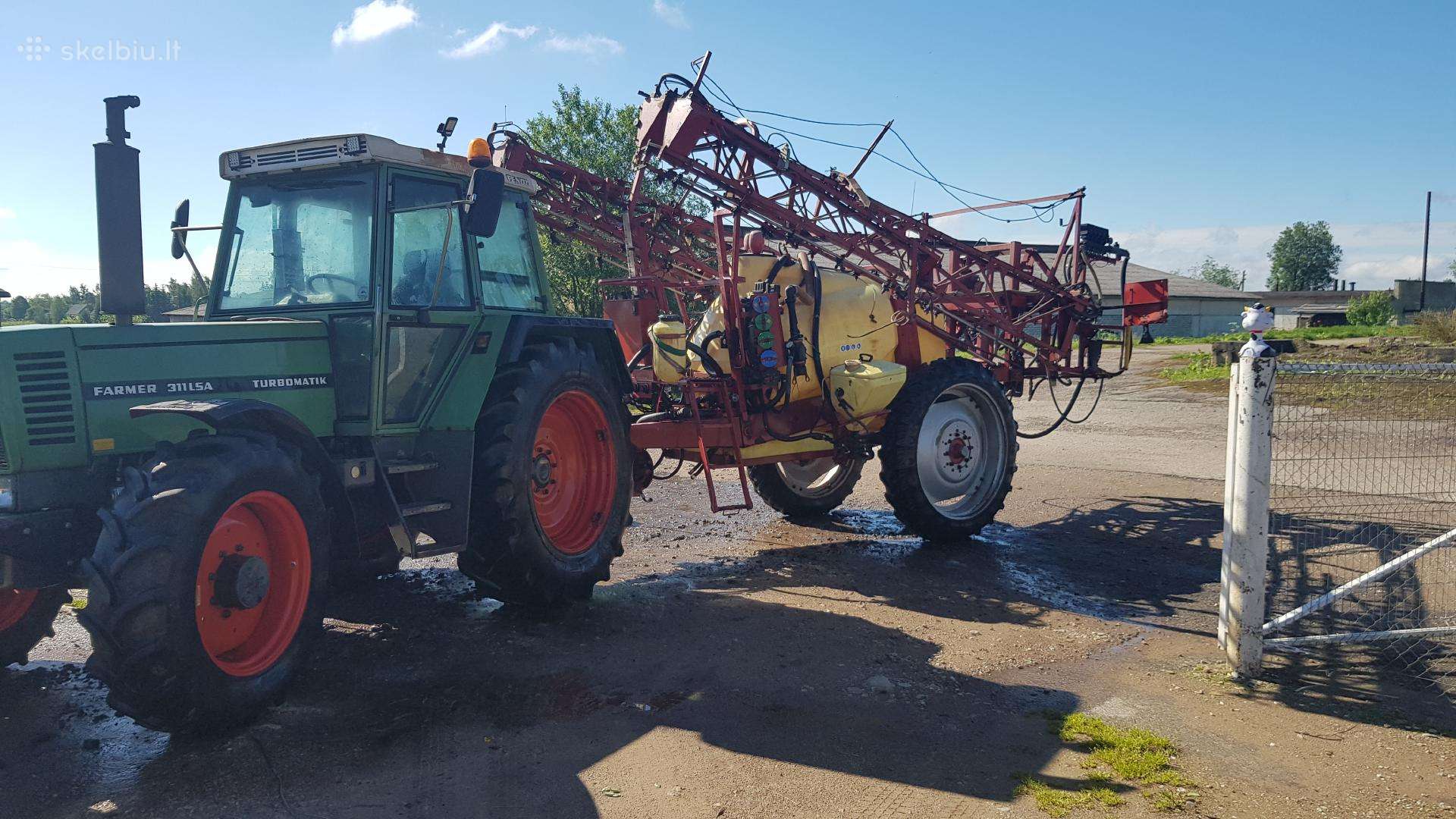 Hardi 2600, purkštuvai