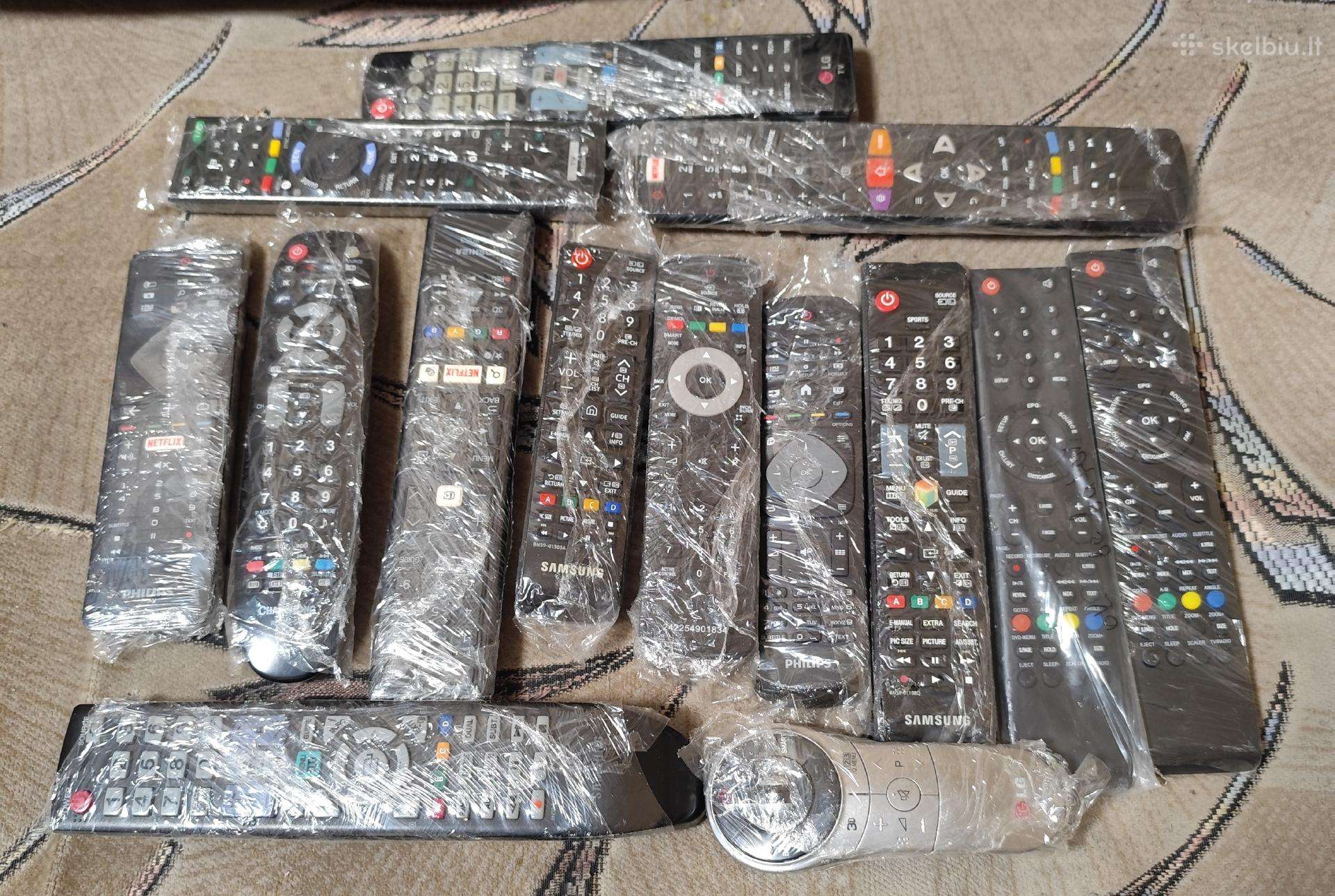 TV nuotolinio valdymo pultai