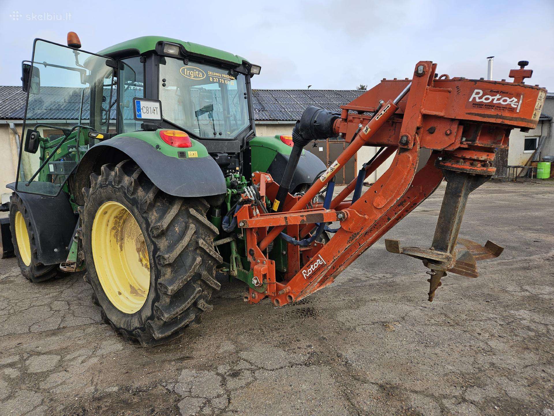 John Deere 6620SE, tractors
