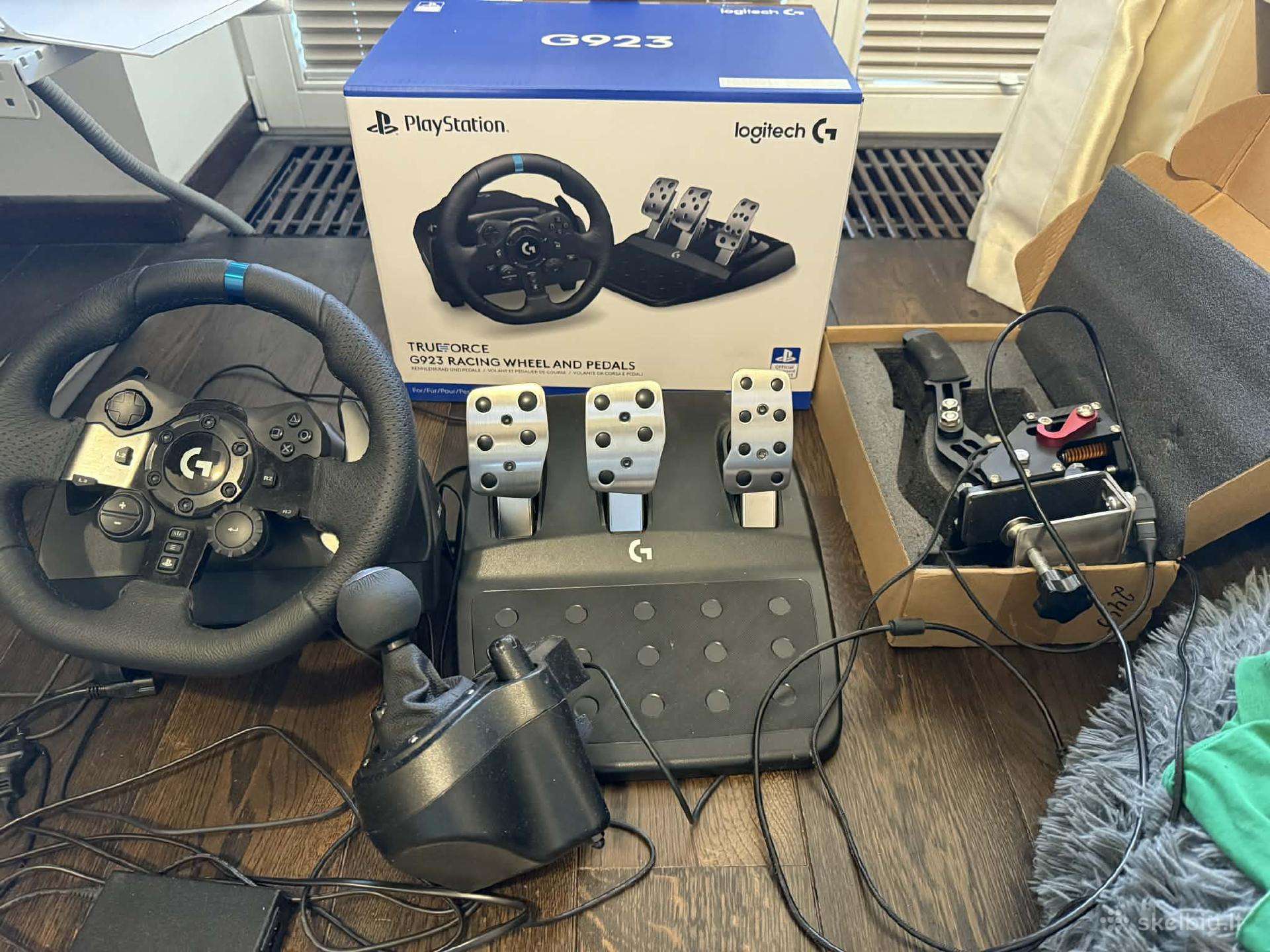 Logitech g923+shifter+handbrake