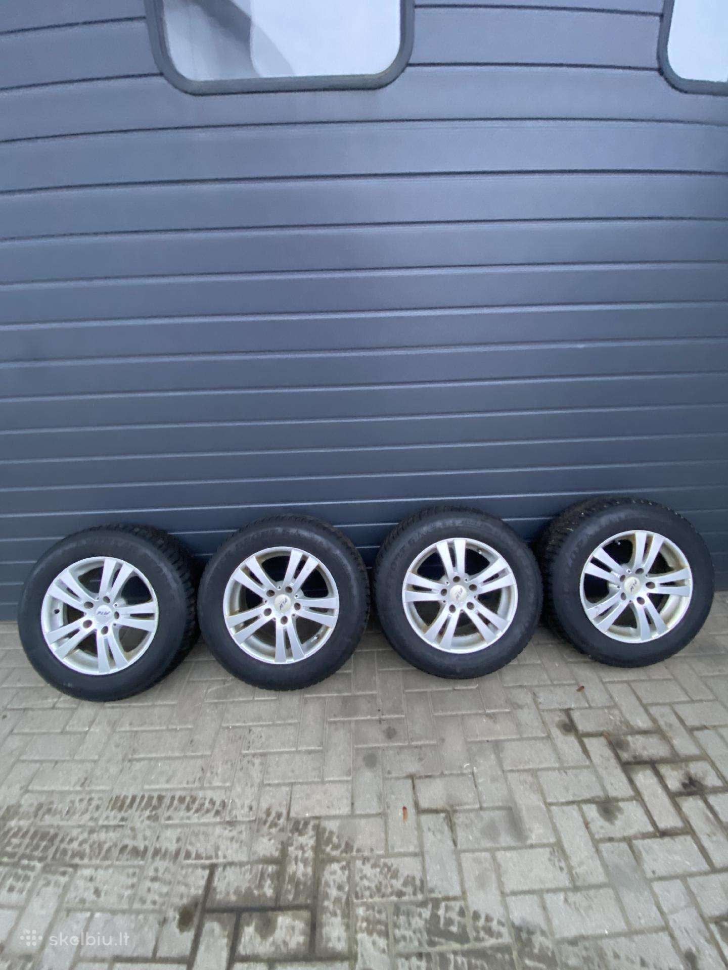 R17 5x120 volkswagen/bmw 215/65 žiemines