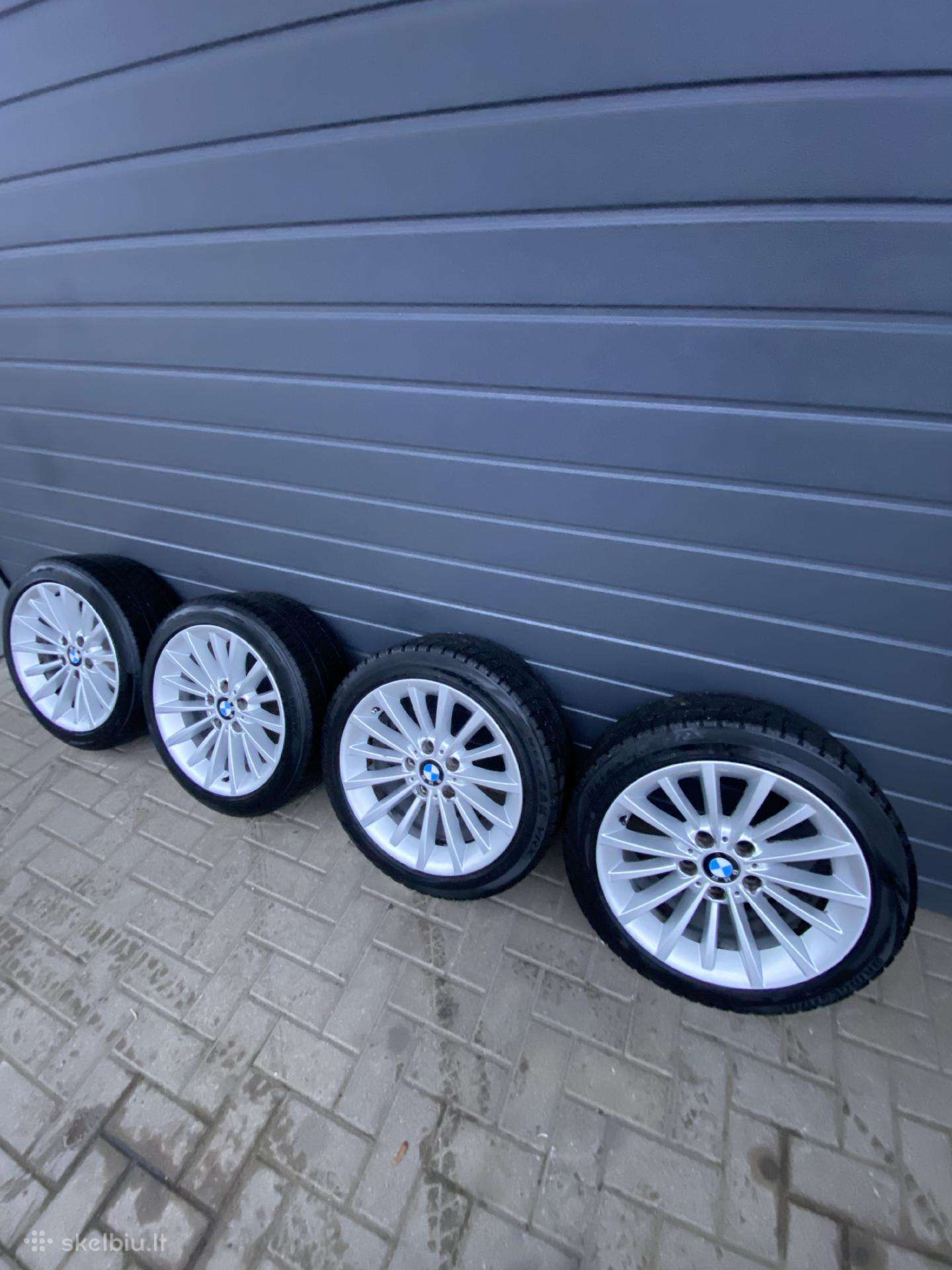 R17 5x120 bmw 225/45 žiemines