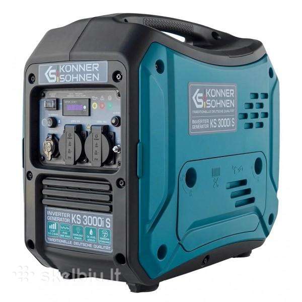 Benzininis inverterinis generatorius Ks 3000i S