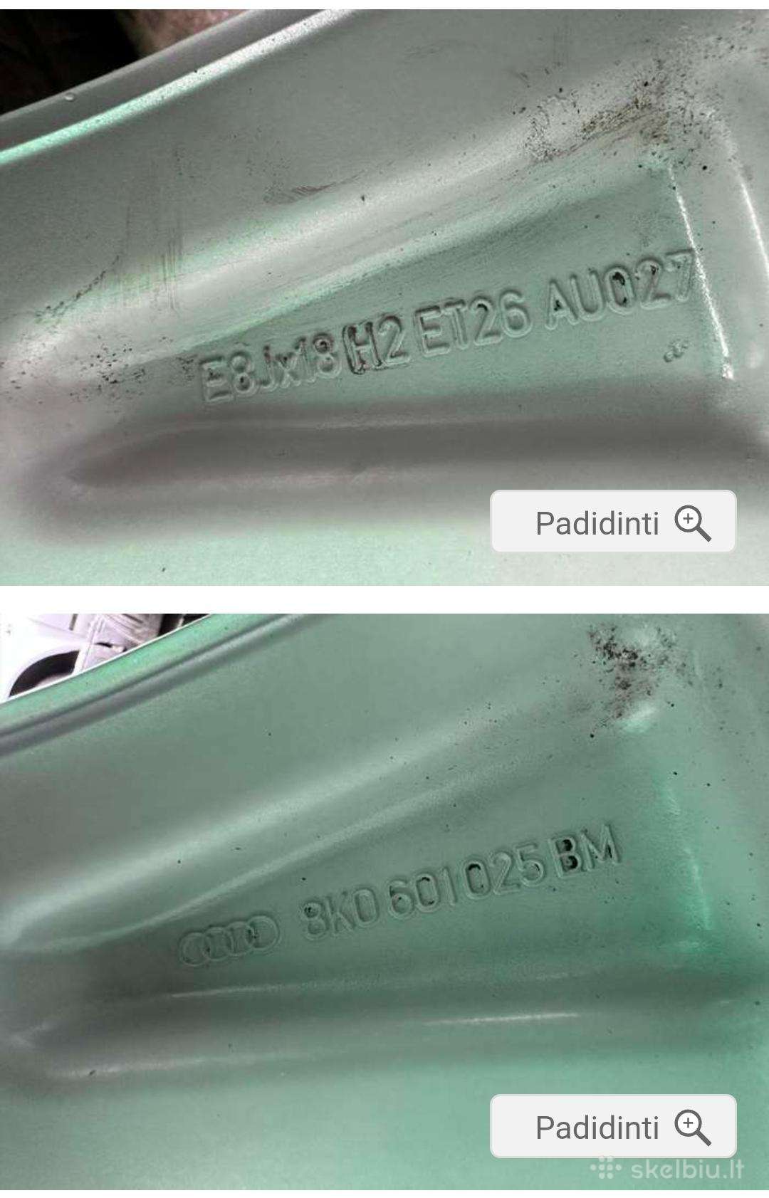 Audi, light alloy, R18