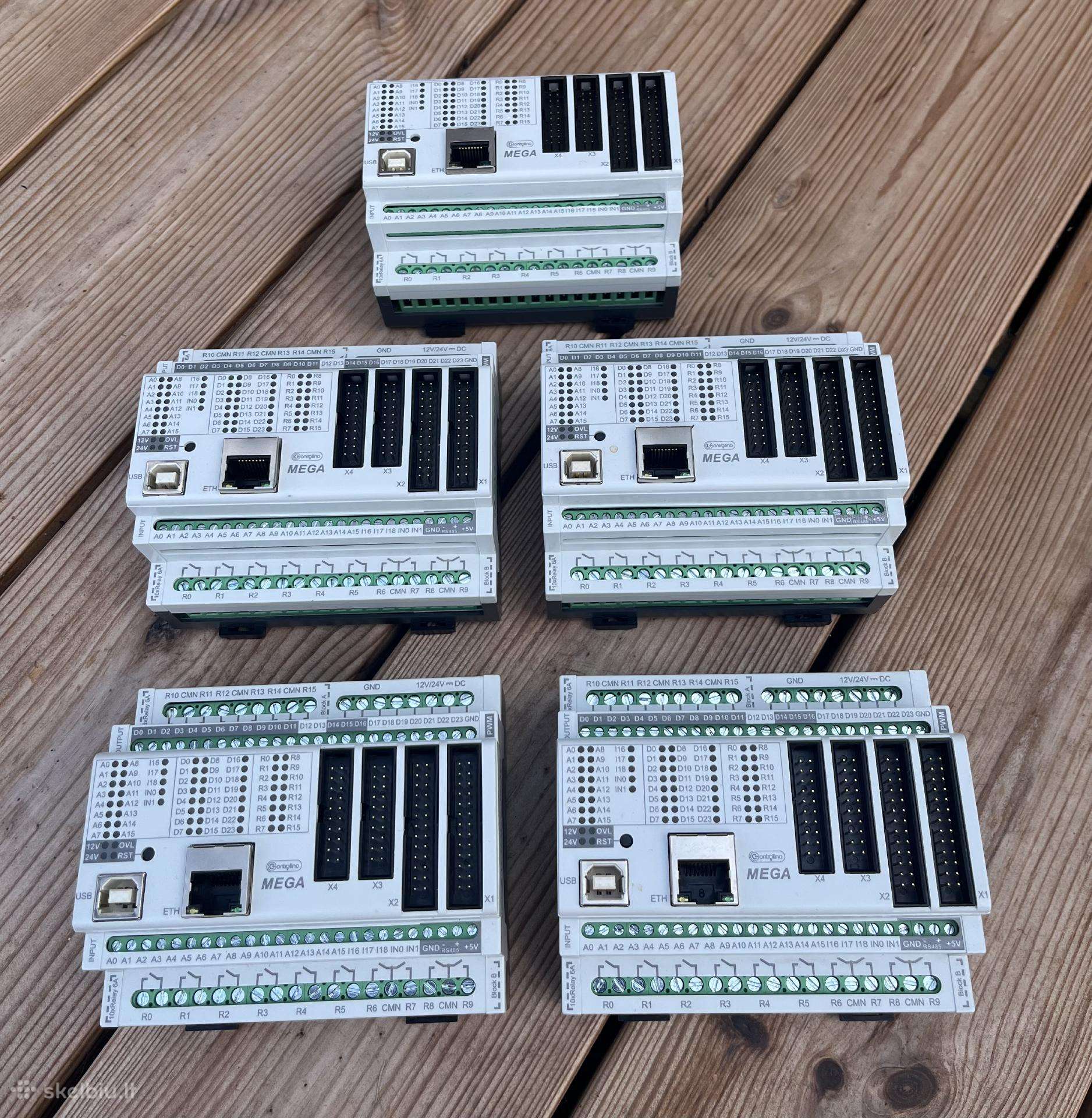 Controllino mega (pramoninis arduino)