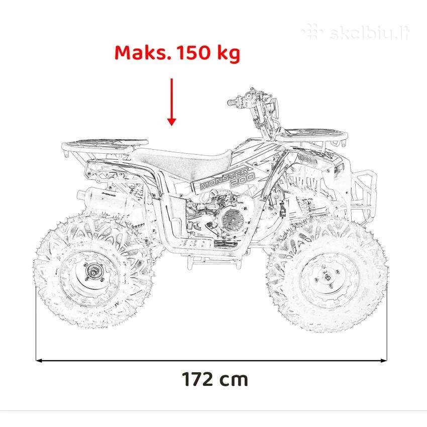 ATV -kita- 200cc, atv / quad