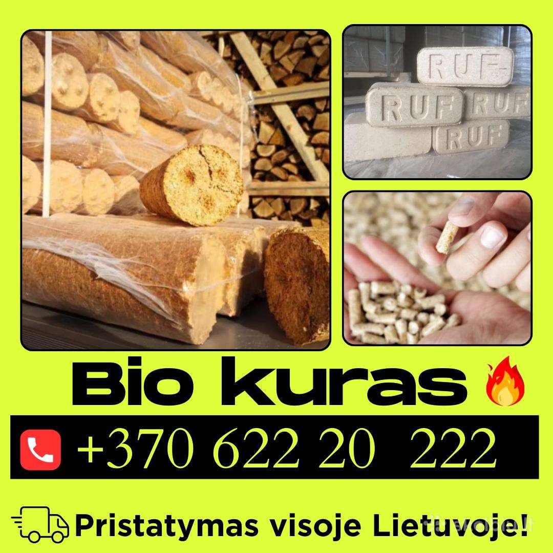 Patikimas, sausas ir gerai besideginantis kuras!
