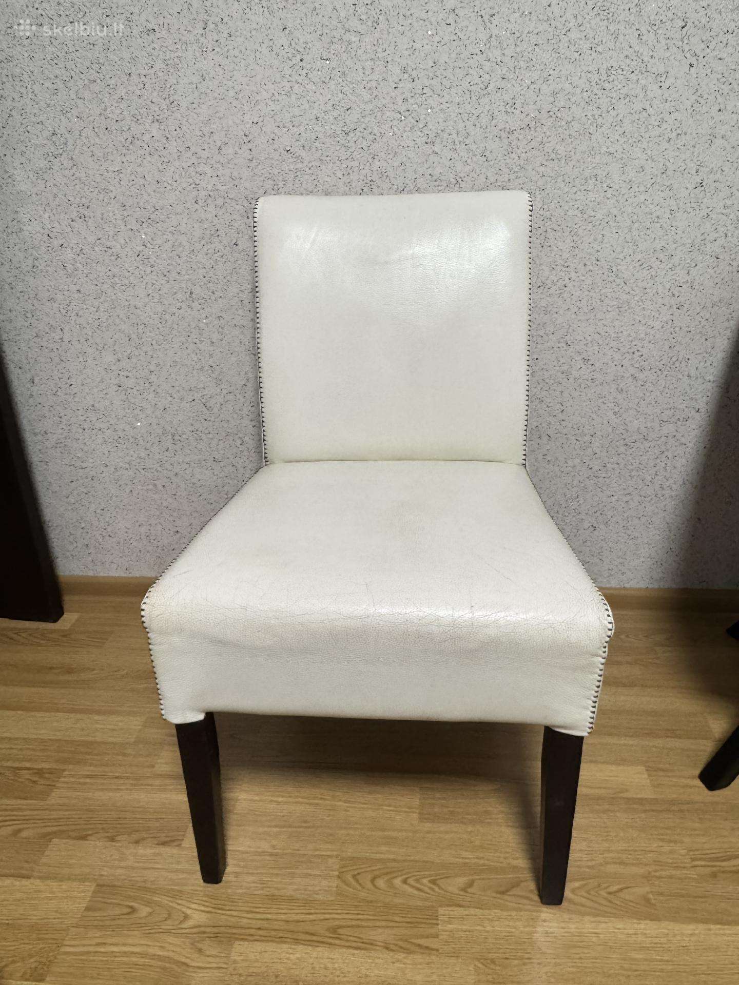 Vintažinė odinė kėdė 19€
