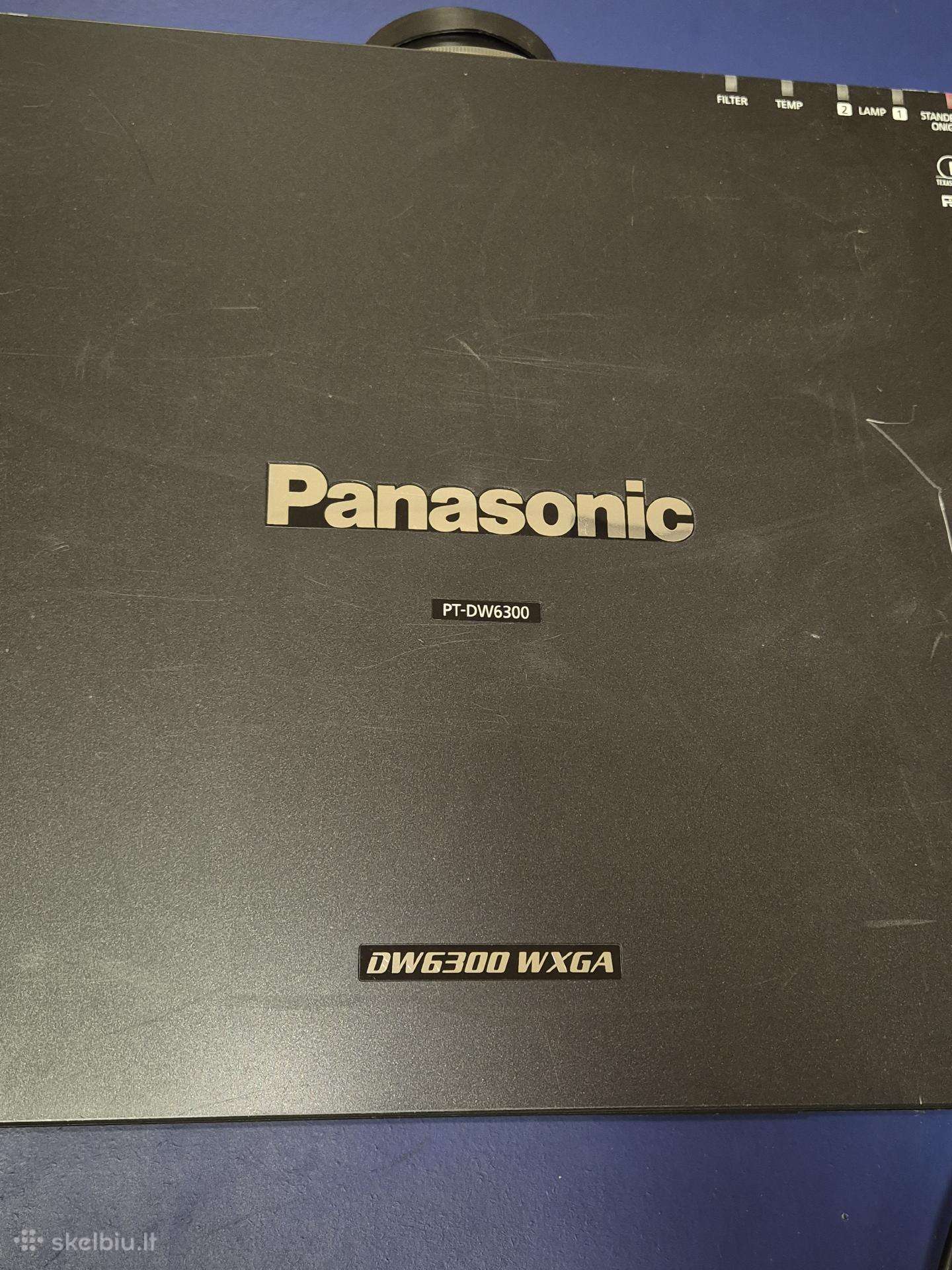 Panasonic Dw6300 wxga projektorius