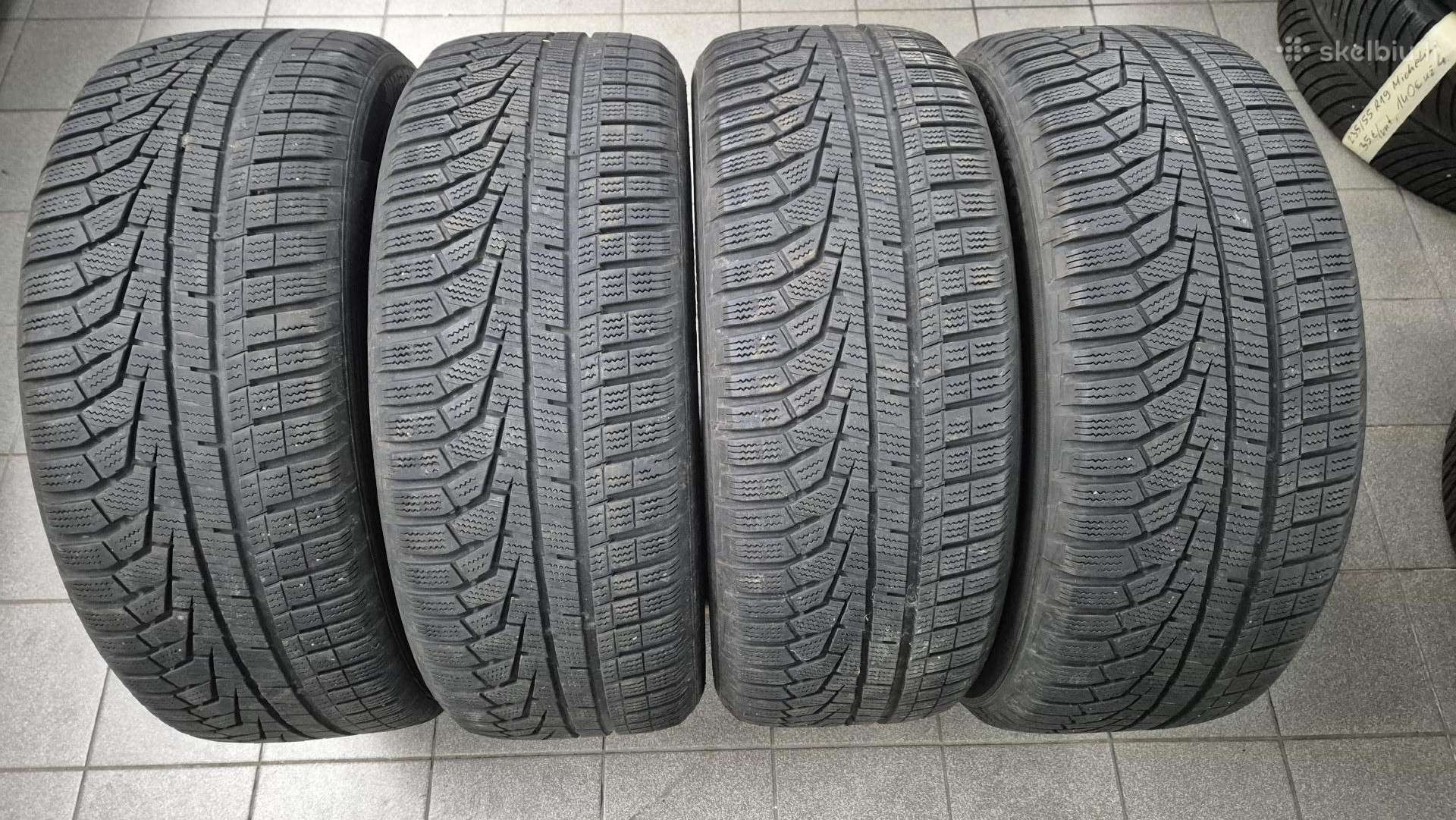 Komplektas žieminių 225/50 R18 Hankook ir Pirelli